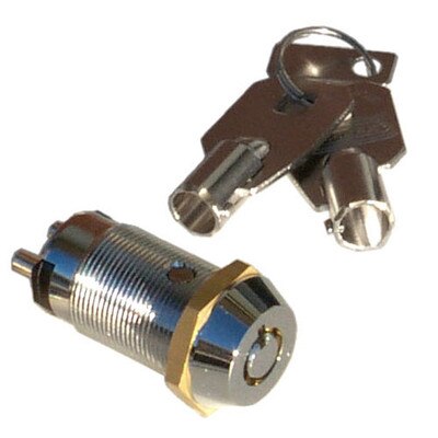 Seco-Larm Enforcer SPST Tubular Key Lock, Key #1300